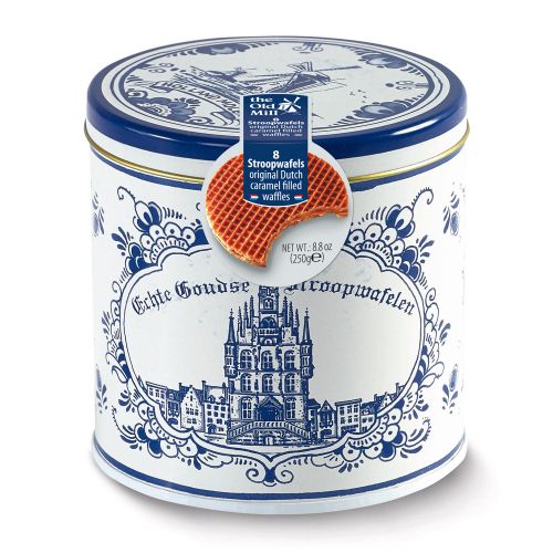 The Old Mill Stroopwafels in tin 250g